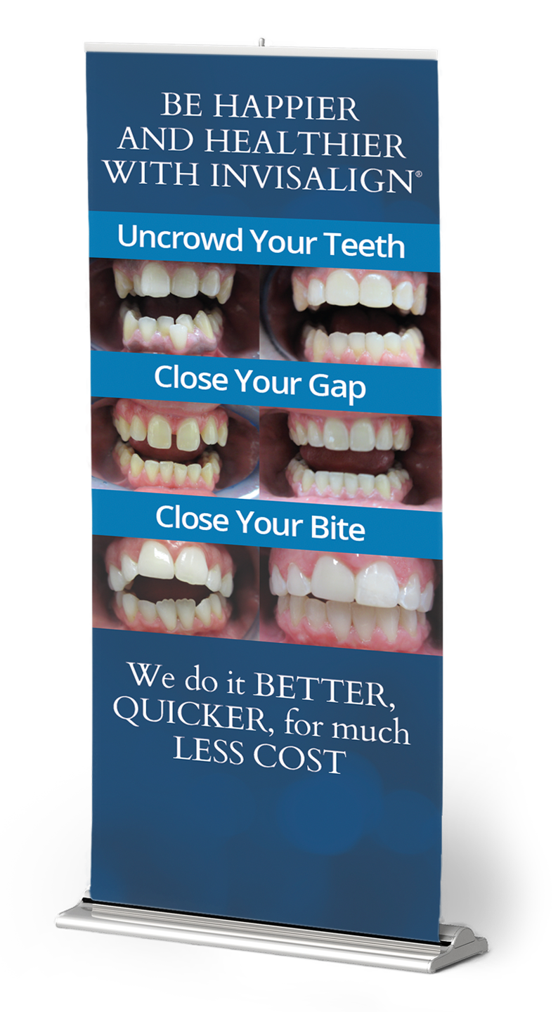 Picture of Invisalign® promotional poster