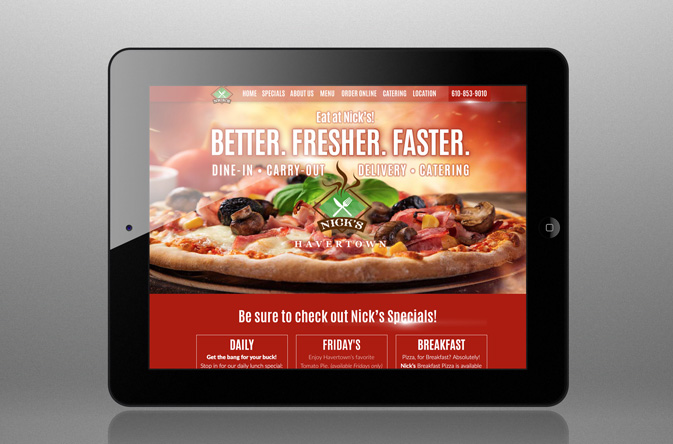 image of website design